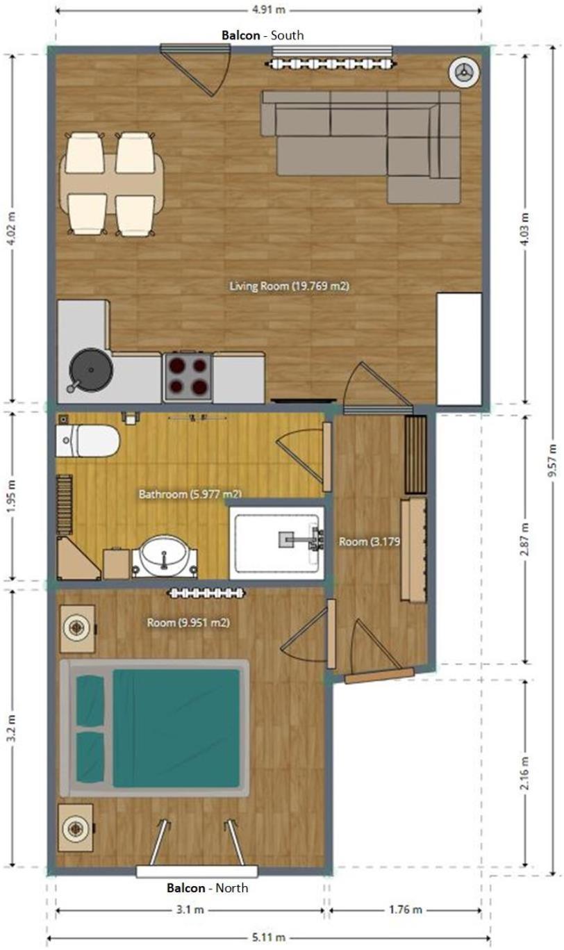 Tourist House Capricorn Apartment Bled Phòng bức ảnh